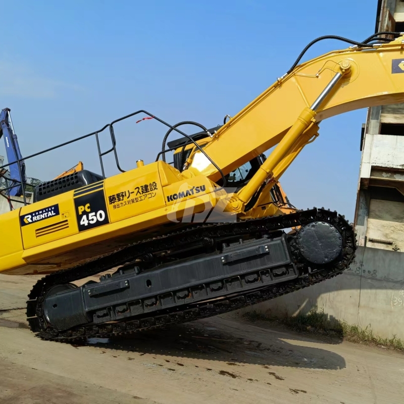 Used Japan Second Hand Komatsu PC450-7 Digger 45 Ton Excavator Machine