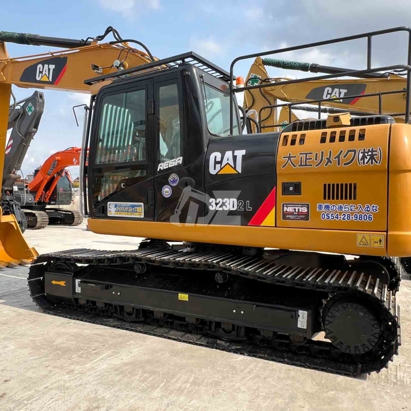 118KW Used Excavator Equipment Caterpillar 323D2 Hydraulic Crawler Excavators