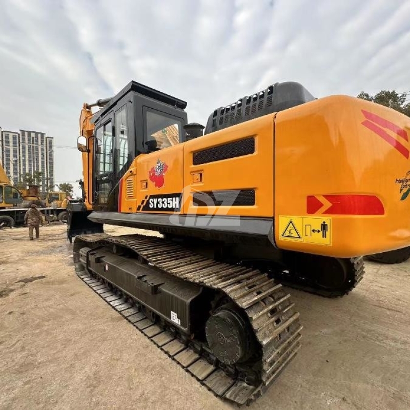 Repossessed SY335H Used Sany Excavator Crawler Digger For Construction