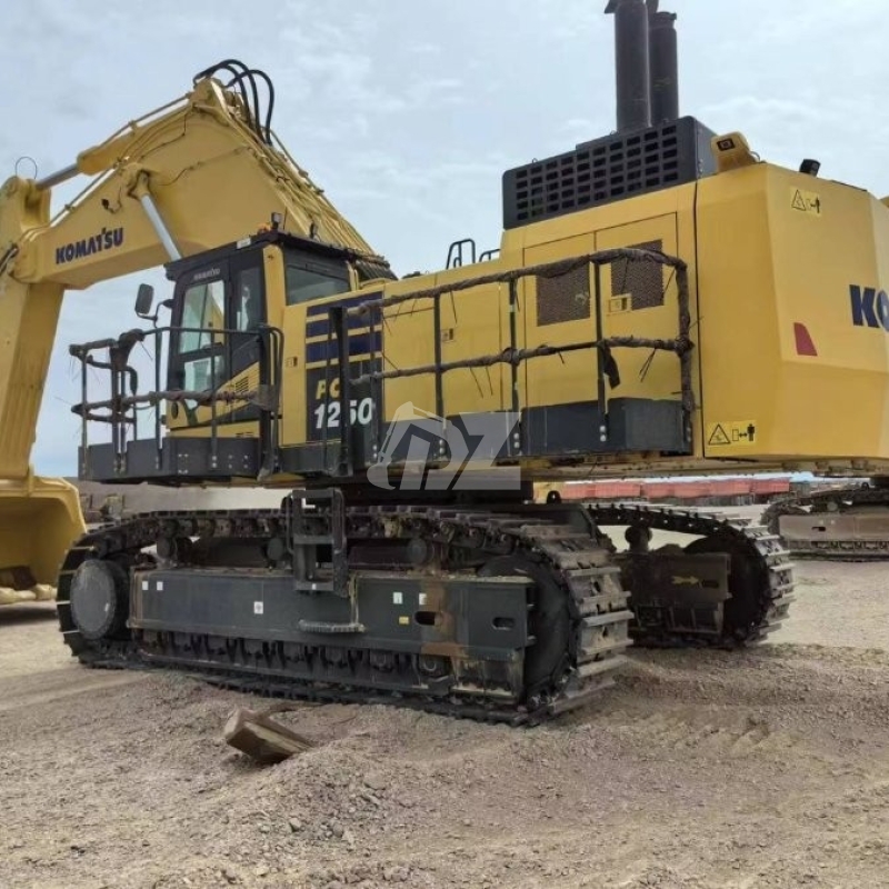 Hydraulic Used Komatsu Excavator PC1250 Crawler Large Digging Machine