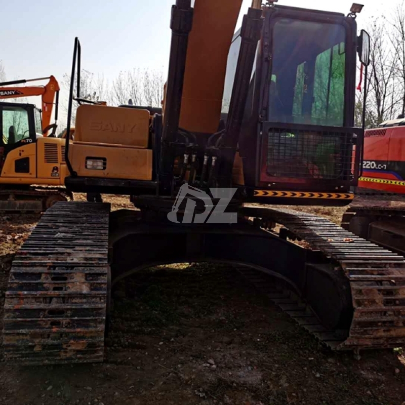 118KW 21900KG Hydraulic Used Sany Excavator SY215C SY215CPro