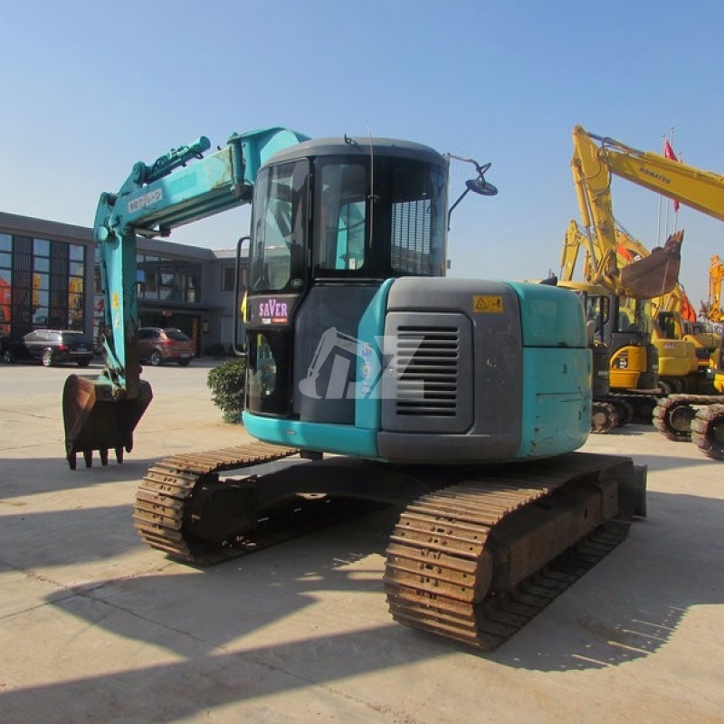 used digger excavator Kobelco SK75 secondhand 7.5ton excavator for sale
