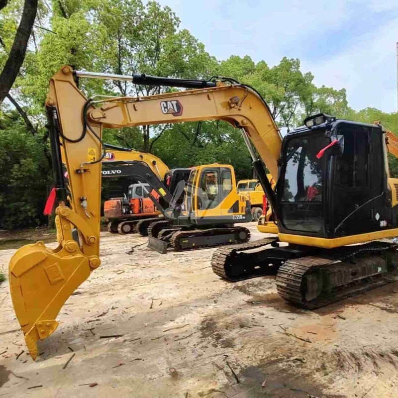 Caterpillar 307D Track Used Compact Excavators Mini Sized 7193KG