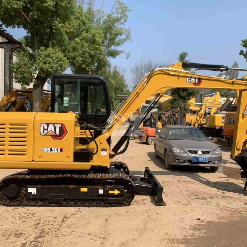 2021 Japanese Second Hand Diggers Used Cat 305.5E2 Excavator