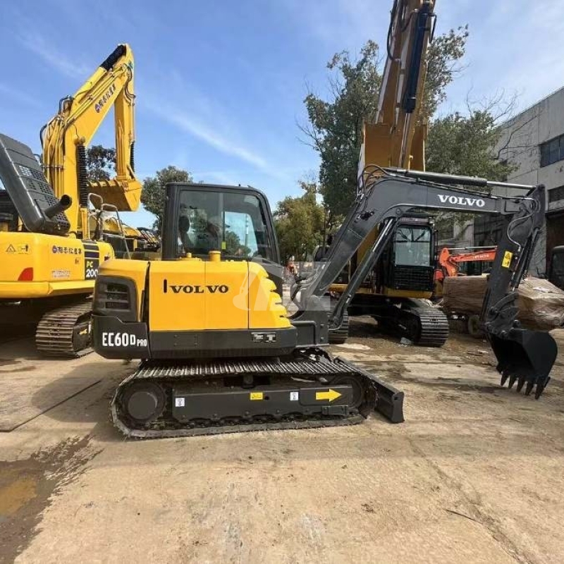 Original Mini Used Volvo EC60D Excavator Pre Owned Crawler 6ton