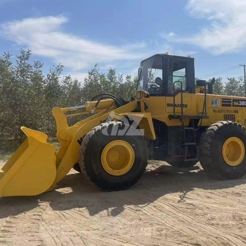 Engineering Used Komatsu Wheel Loader WA380-3 High Power 16360KG