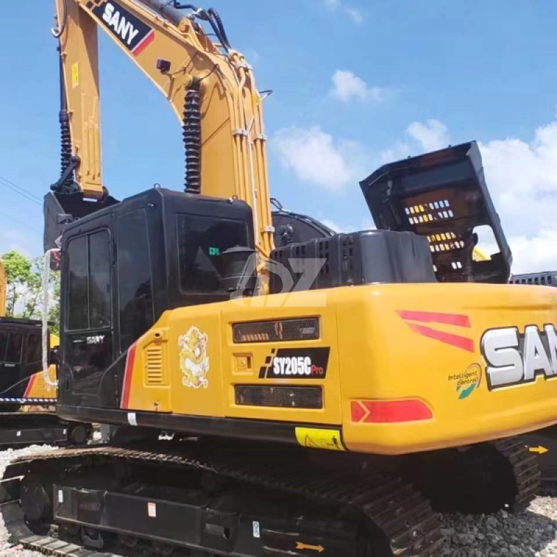 Top Brand Used Sany Excavator Machine SY205C SY205C-8S SY205-9 20 Ton Sany Excavator Price