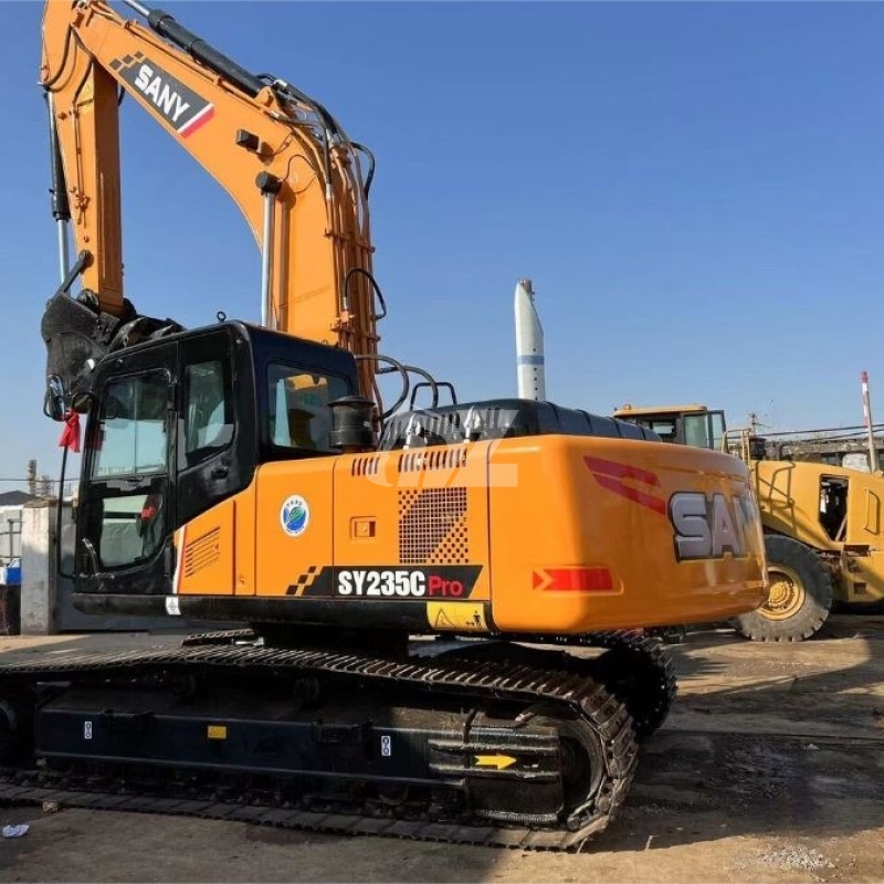 23.5ton Sany SY235C Used Crawler Excavator Equipment Medium Sized SY235CPro