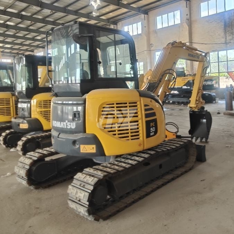 Small PC50 Used Komatsu Excavator Crawler 2400RPM For Agricultural