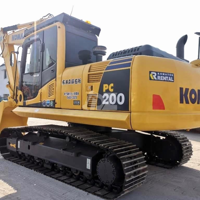 Used Excavators Komatsu PC200-8N1 Original Low Price Crawler Hydraulic Excavator Machinery Japanese Condition Hot Sale