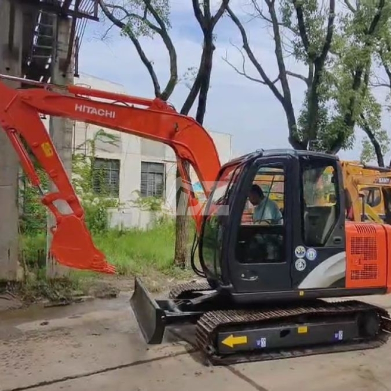 Used Compact Hydraulic Hitachi ZX60 Excavator 5850KG For Mining Construction 60