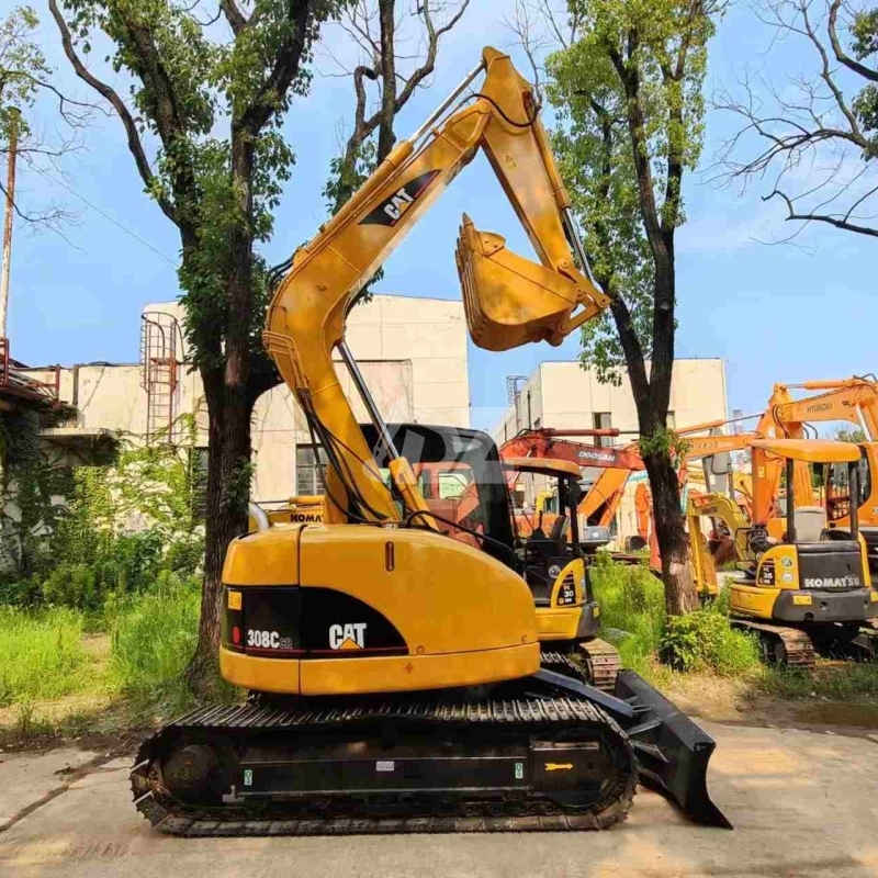 Crawler Hydraulic Used CAT Excavator Japan Original CAT 308C For Digging