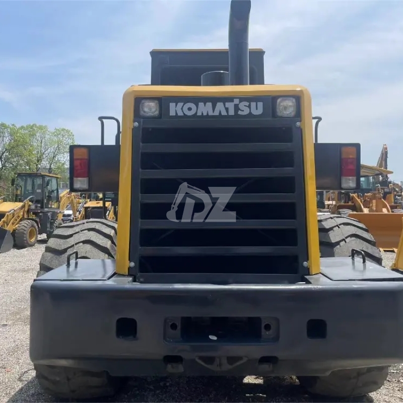 Engineering 143KW Used Komatsu Wheel Loader WA380 17 Tons