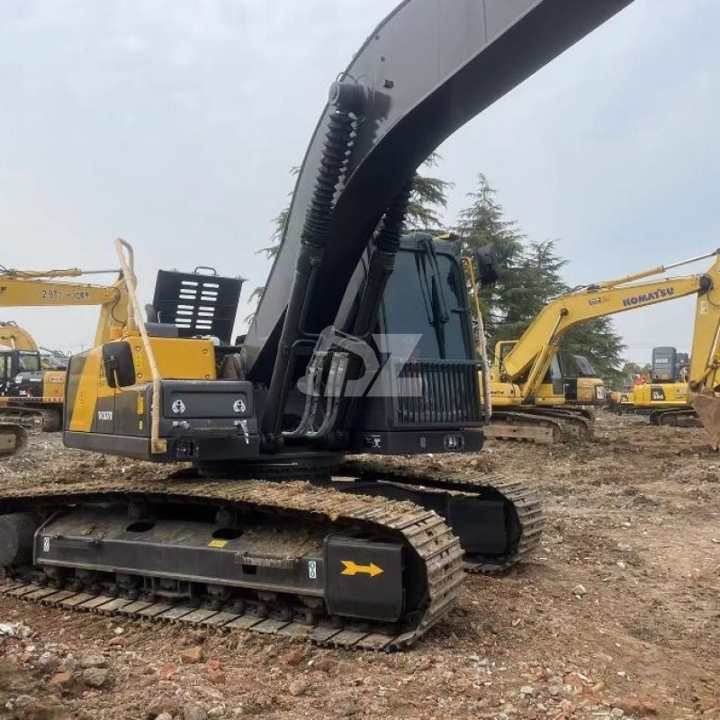 Tracked Used Volvo Excavator EC210 20Ton Earth Removal Equipment