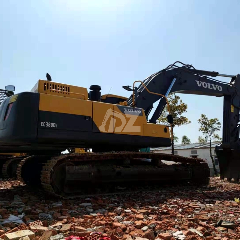 Used Volvo EC380D excavator used machinery used excavator 138KW 25tons 2m3 for sale