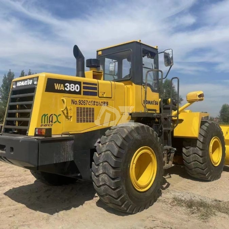 Engineering Used Komatsu Wheel Loader WA380-3 High Power 16360KG