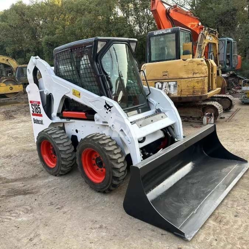 Bobcat S185 Second Hand Skid Steer Loaders Used Wheel Loader 1825KW