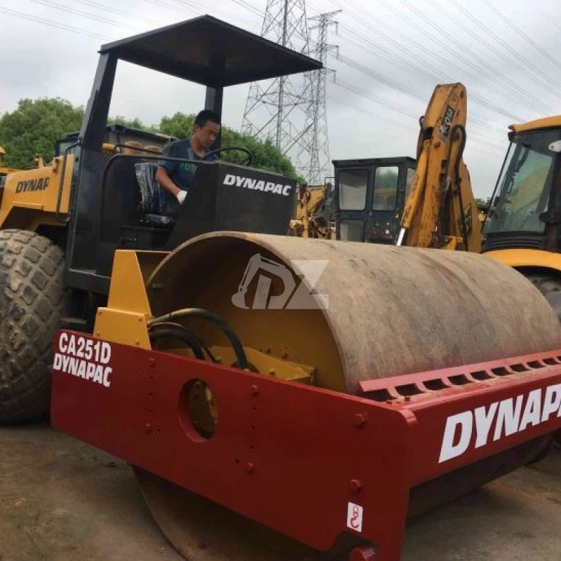 DYNAPAC CA251D USED ROAD ROLLER 10T ROAD ROLLER