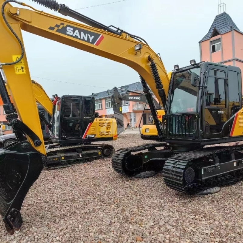 Used Excavator China Sany SY135C Crawler Excavator in Good Condition Sy135 Excavator Digger 13ton Sy135c-9 Global Sales