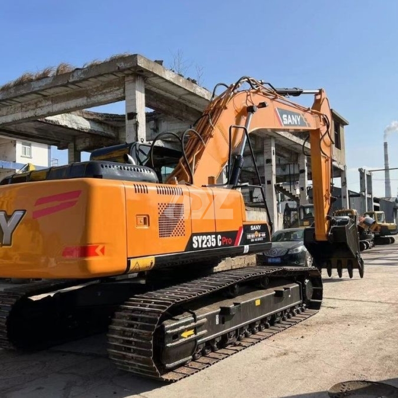 23.5ton Sany SY235C Used Crawler Excavator Equipment Medium Sized SY235CPro