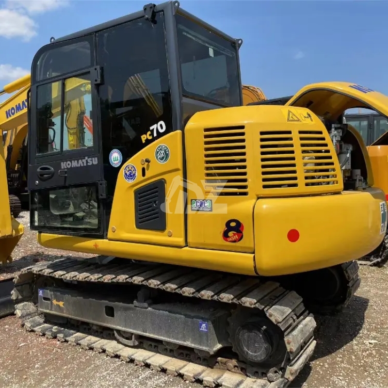 Cheap Used KOMATSU Crawler Mini Crawler for the Construction Work Excavator PC70-8 KOMATSU PC70