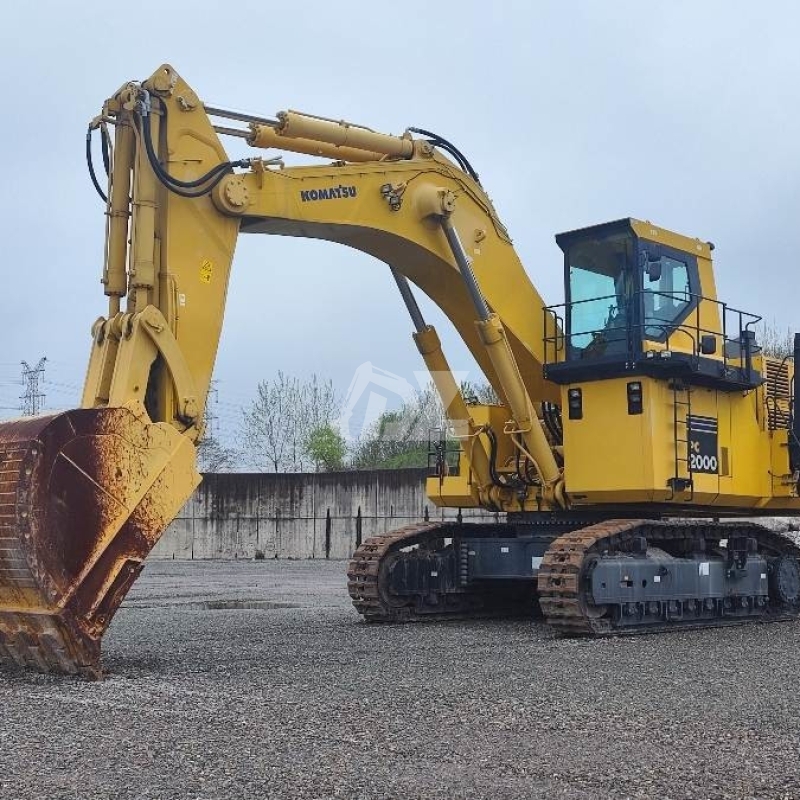 Original Second Hand Komatsu Excavator PC2000-8 Large Earth Moving Machinery