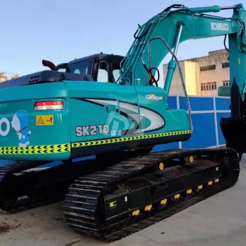 SK210 Used Kobelco Excavator Second Hand Construction Machine 114KW