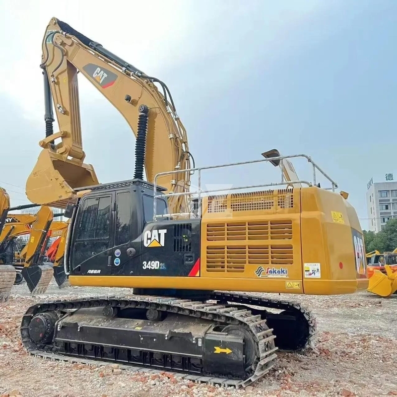 Used CAT349D2 Excavator CAT Dig Machine 349 349D 349E 349EL Caterpillar Mining Machinery Heavy Duty Equipment