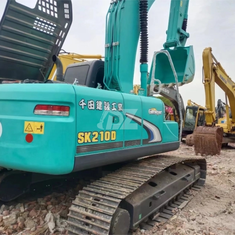 Used 21t Japan Original Medium Size Kobelco SK 210 Sk210LC Sk210D Crawler Excavator Digger Construction Machine