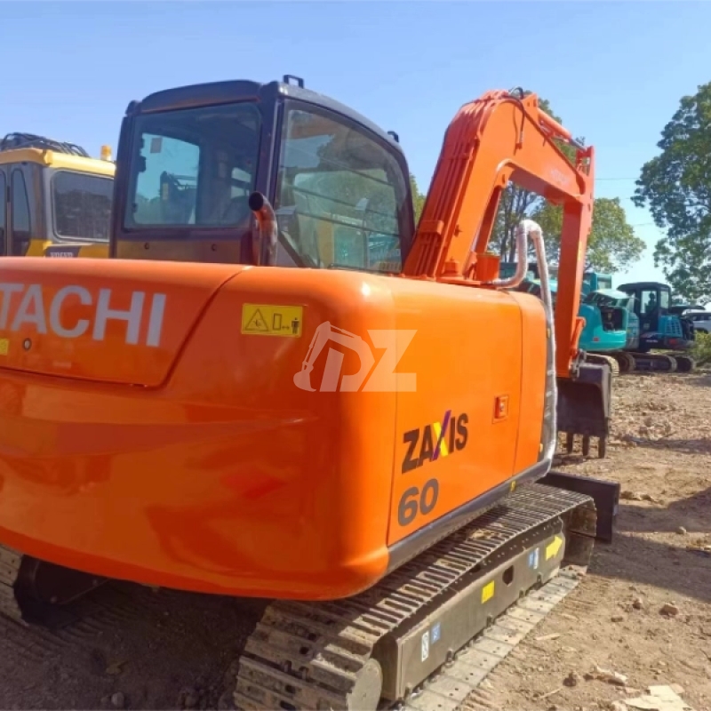 Used Hitachi Zx60 Mini Digger Cheap Price Original Machine Hitachi Excavator for Sale