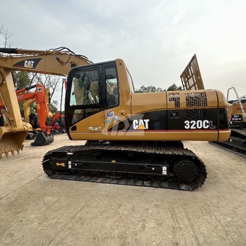 21T Used CAT 320C Excavator Second Hand Earth Moving Machinery