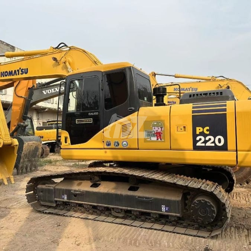 Secondhand Hydraulic Komatsu Mining Excavator Machinery PC220-7 22840KG