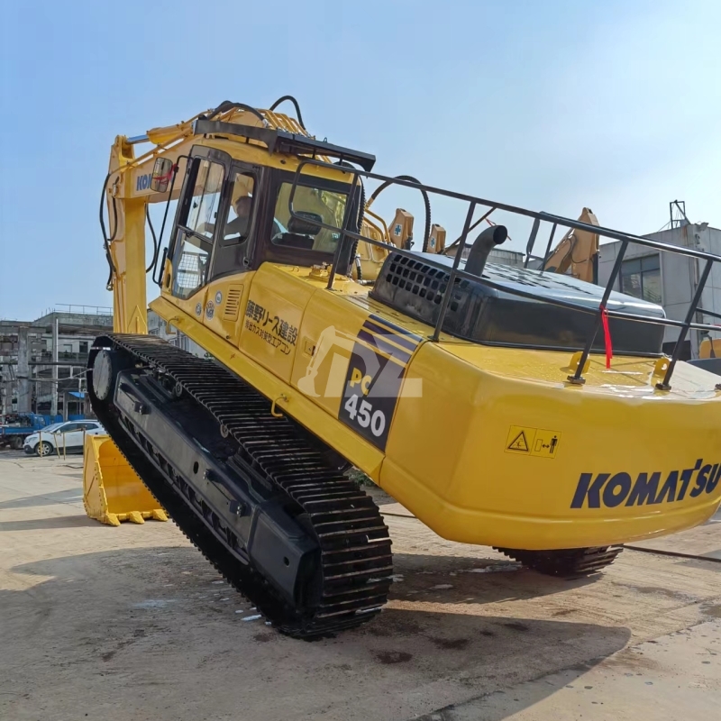 Used Japan Second Hand Komatsu PC450-7 Digger 45 Ton Excavator Machine