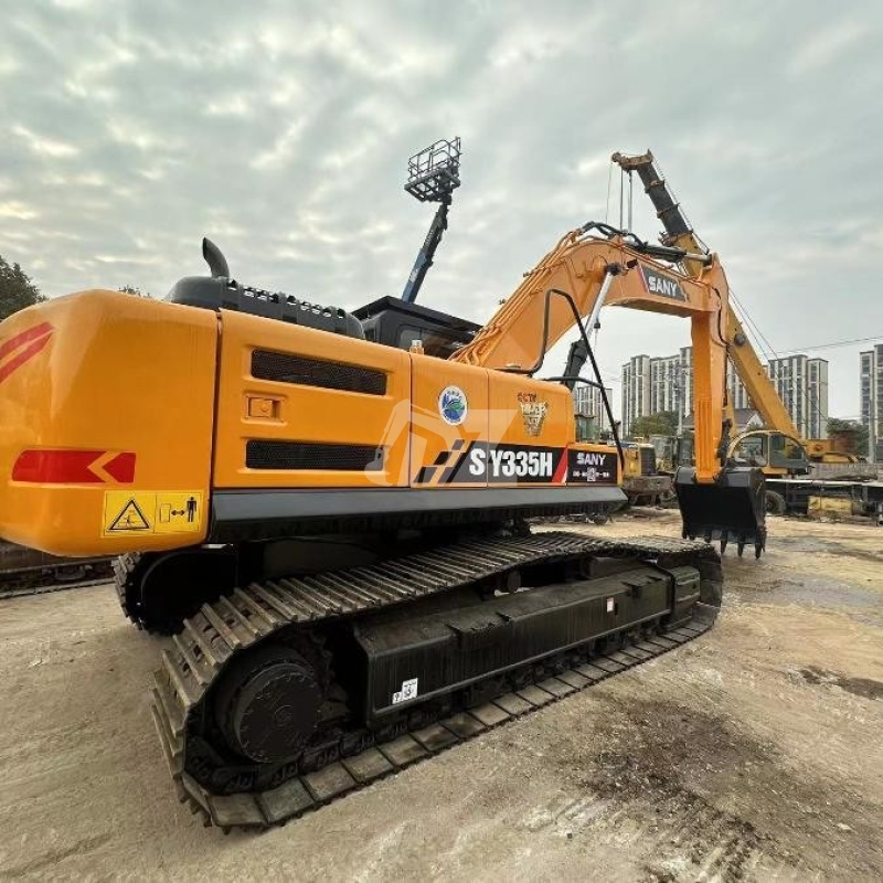 Repossessed SY335H Used Sany Excavator Crawler Digger For Construction