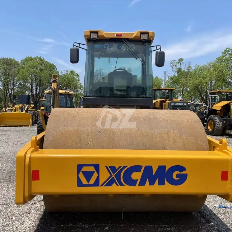 XCMG Official XS263J Used Compactor Road Roller 26 Ton Vibratory Roller