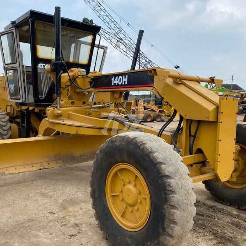 Used CAT 140G 140H 140K 120H Motor Second Hand Road Grader With Ripper for Sale