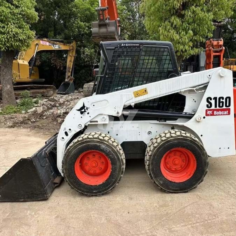 Bobcat S160 Earth Moving Used Bobcat Skid Steer Loader Machinery Second Hand
