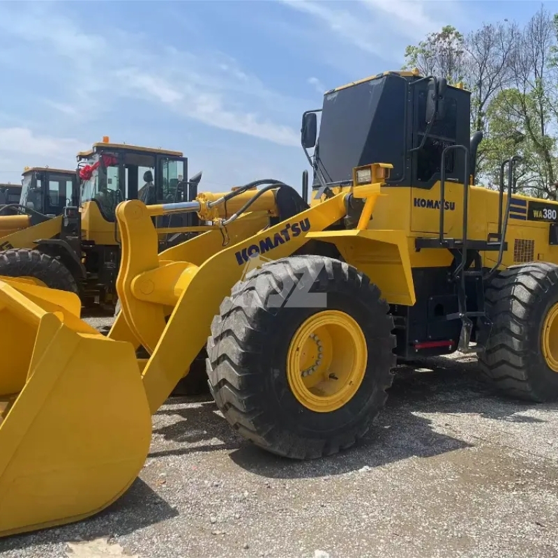 Engineering 143KW Used Komatsu Wheel Loader WA380 17 Tons