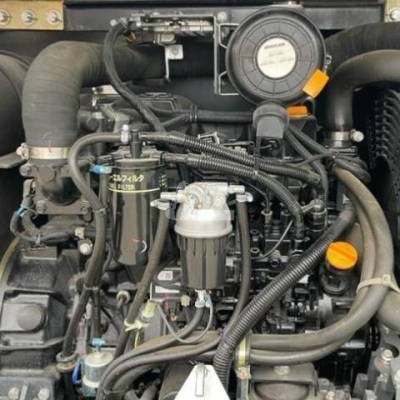 Rubber Wheel Used Doosan Excavator Machinery DX60W 5550KG