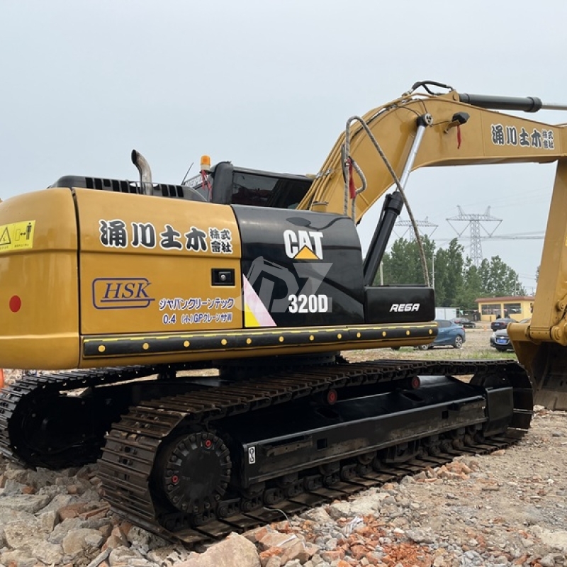 20 Ton Used CAT Excavator 320D Repossessed Earthmoving Equipment