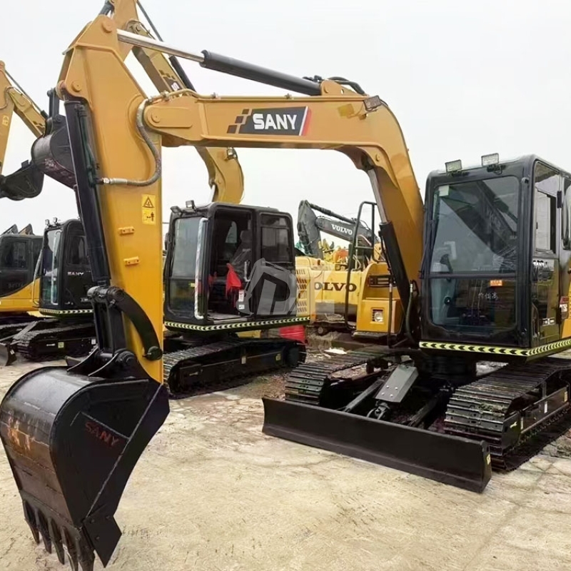 Hot Sale Used Sany SY75C 75c-9 SY75C-10 Excavator 7.5 Ton Excavator Crawler Excavator Price