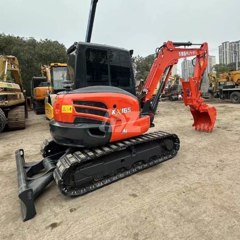 Municipal Engineering Used Kubota Excavator Kx165 Kx163 Kx155 Mini Digger
