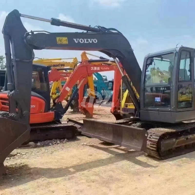 Used volvo Excavator E80Blc EC80 EC80B EC80D 8Ton Large Size Second Hand Construction Equipment