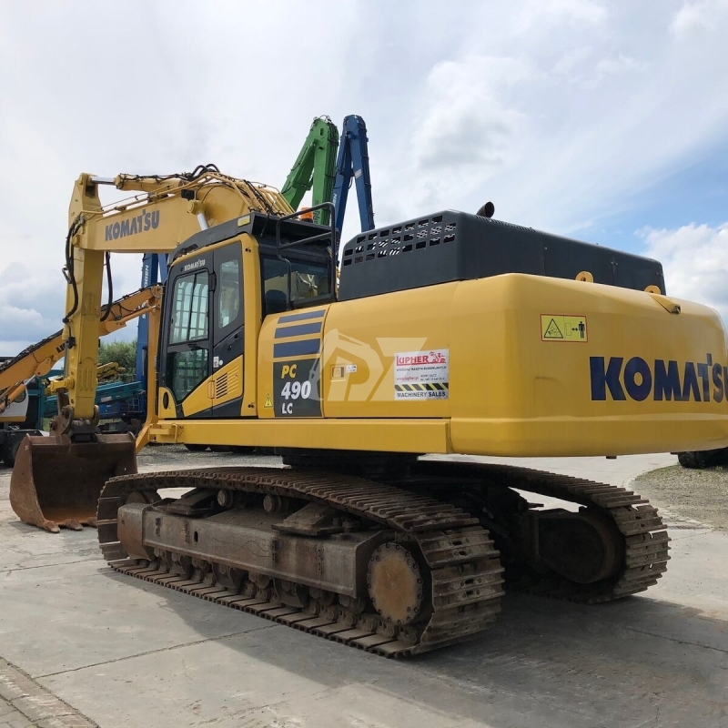 Original Used Japan KOMATSU PC490LC-10 Excavator Second Hand 49 Ton Digger High Quality in Stock