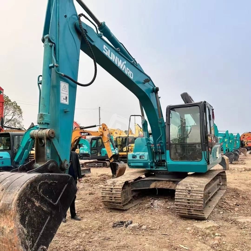 2023 for Sunward SWE150E 15 Ton Hydraulic Crawler Excavator Medium Used Good Condition with DPF From Sweden