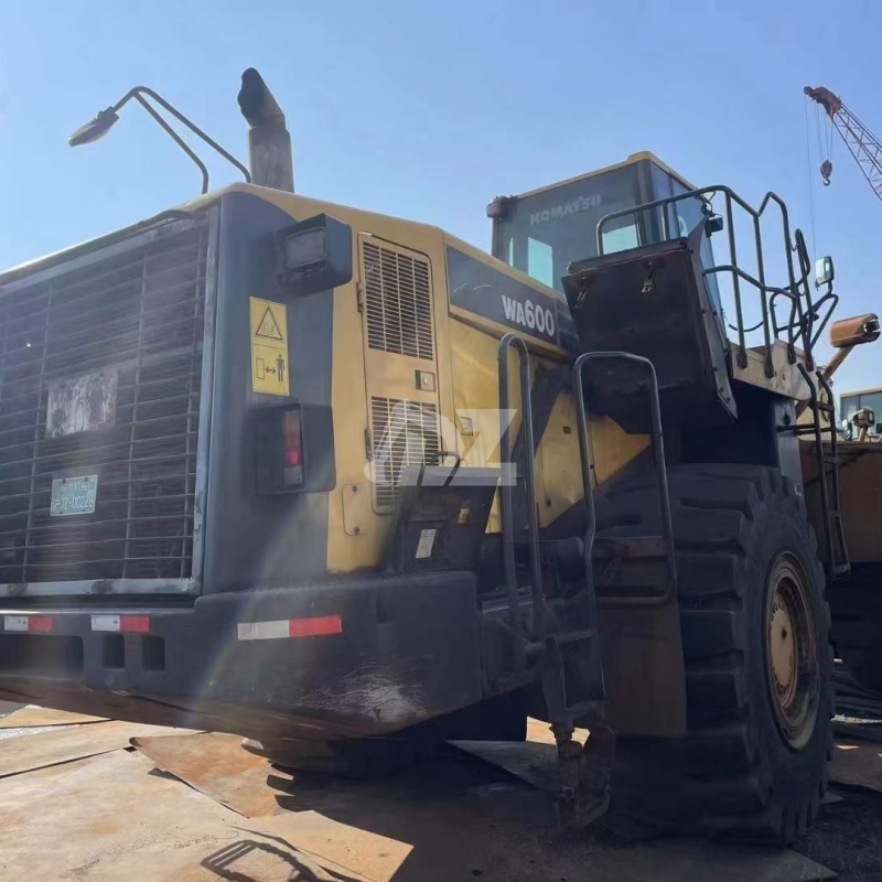 For Sale Used Original Loader Komatsu WA600 Good Quality and Low Price Made in 2020 Good Condition Used Loader in Stock