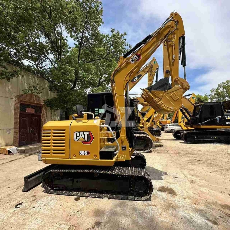 37KW Second Hand Mini Excavator Digger Caterpillar 306E2 5800KG