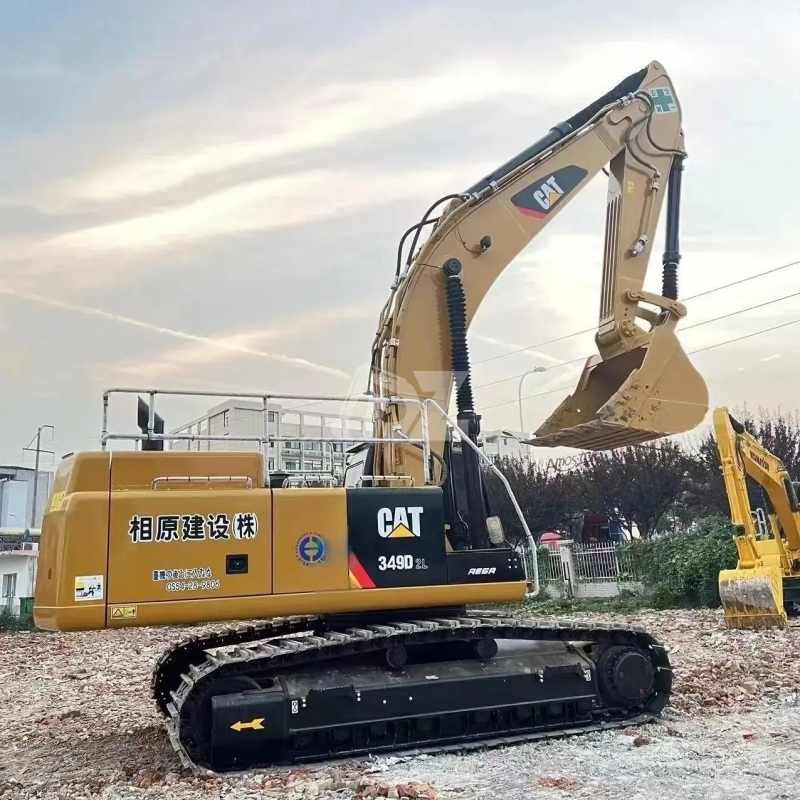 Used CAT349D2 Excavator CAT Dig Machine 349 349D 349E 349EL Caterpillar Mining Machinery Heavy Duty Equipment
