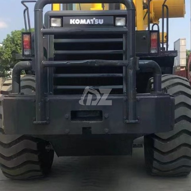 WA470 Used Komatsu Front Wheel Loaders For Construction Earthmoving