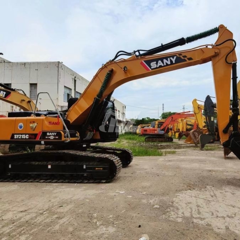 Hydraulic Used Sany Excavator SY215C 118KW 21900KG for sale